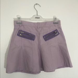 Chloe purple mini skirt